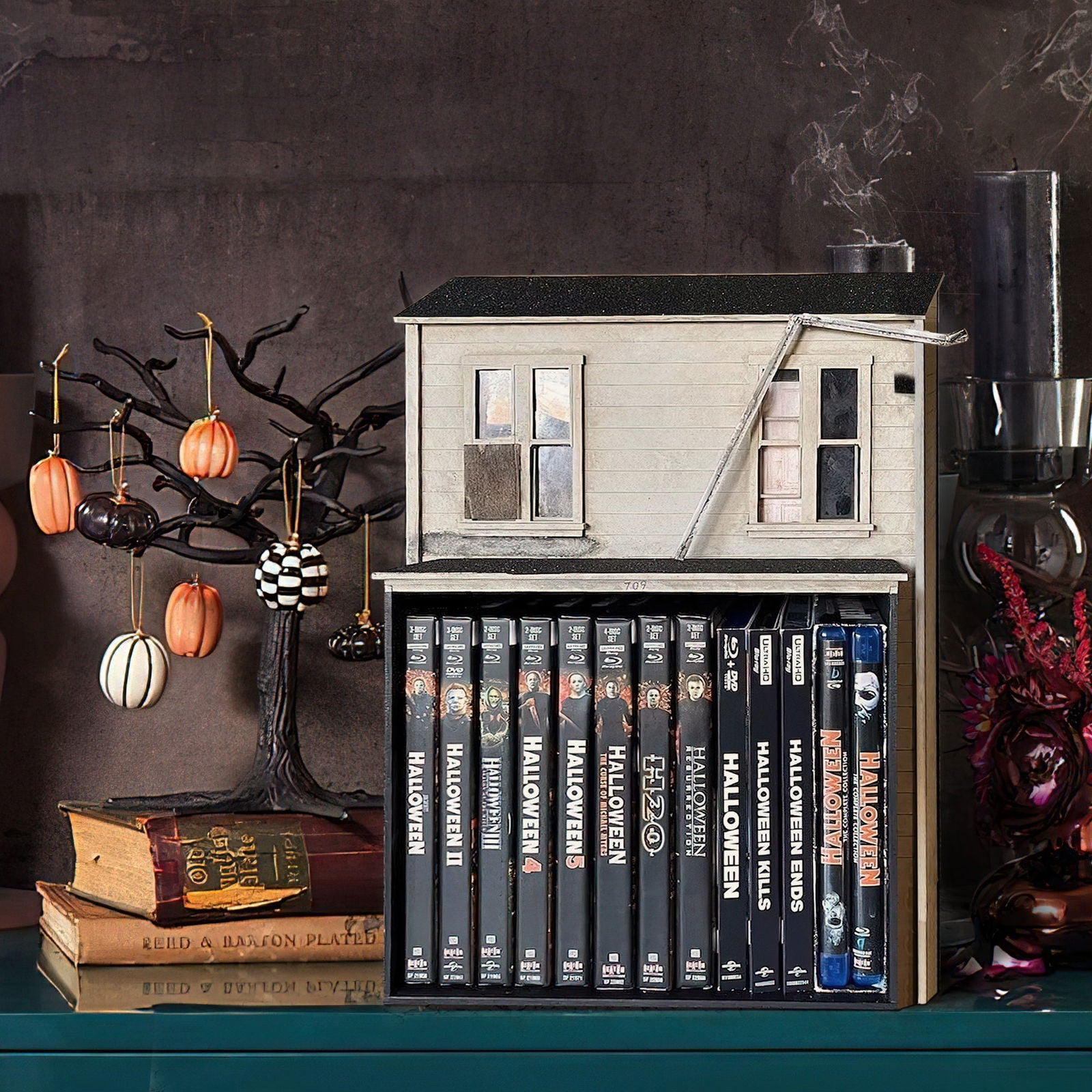 Halloween Michael Myer's House 1978 Media Wooden Storage, Mr. Zombie W