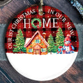 Housewarming Gifts for New House Ornament, Personalized New Home Ornament, Custom House Address Christmas Ornament, Personalized First Christmas in Our New Home Ornament, Custom New House Gift Ideas, Couples New Home Ornament CX01-20 - Kindlytoys