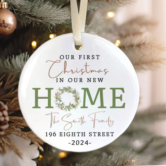 New Home Ornament House Warming Ornament Gifts, New House New Beginning 2024, New Home Gifts for Home, New Home Owners Gift Idea CX03-7 - Kindlytoys