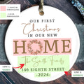 New Home Ornament House Warming Ornament Gifts, New House New Beginning 2024, New Home Gifts for Home, New Home Owners Gift Idea CX03-7 - Kindlytoys