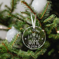 New Home Personalised Frosted Christmas Ornament, New Home Gift, Christmas In New Home, First Home 2024, Christmas Gift, Christmas GX03-6 - Kindlytoys