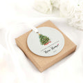 Our First Christmas in Our New Home Ornament 2024, Housewarming Gifts for New House, Ceramic Keepsake New Home Christmas Ornaments, Home Tree Decoration, New Home Bauble CX06-11 - Kindlytoys