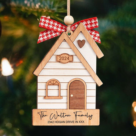 Our First Home Christmas Ornament, New Home Custom Home Ornament CF43 - Kindlytoys