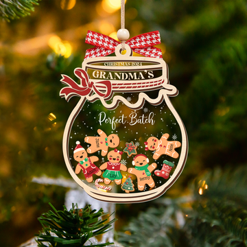 Personalized Family Ornaments with Dogs & Cats, Family Christmas Ornaments CF327