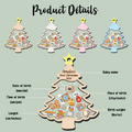 Personalized Baby 1st Shaker Christmas Ornament, New Shaker Baby Ornament CF205 - Kindlytoys