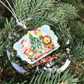 Personalized Baby's First Christmas Glass Ornament, Personalized Woodland Creatures, Baby Deer Ornament, Holiday Keepsake Ornament, New Baby Gift, 2024 Custom Baby Ornament GX02-20 - Kindlytoys