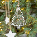 Personalized Christmas Family Names Tree Ornament, Christmas Tree Name Ornament CF139 - Kindlytoys