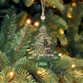 Personalized Christmas Family Names Tree Ornament, Christmas Tree Name Ornament CF139 - Kindlytoys