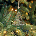 Personalized Christmas Family Names Tree Ornament, Christmas Tree Name Ornament CF139 - Kindlytoys