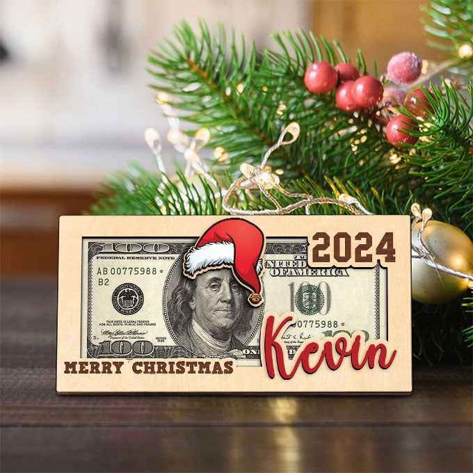 dollar tree christmas money holders Personalized Christmas Money Holders, Christmas Party Cash Holder Gift, Santa Money Cards MH43, Style 4 / Green