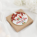 Personalized Christmas New Home Ornament, Custom New House Gift Ideas, Housewarming Gifts for New House Ornament, Welcome Home Gifts, Personalized First Christmas in Our New Home Ornament, Couples New Home Ornament CX01-4 - Kindlytoys