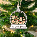 Personalized Family Christmas Ornaments, Family Christmas Shaker Ornaments CF208 - Kindlytoys