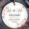 Personalized First Christmas Married Keepsake - Wedding Christmas Gift 2024, Our First Christmas Ornament CX05-26 - Kindlytoys