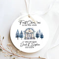 Personalized First Christmas in Our New Home Ornament, Couples New Home Ornament, Housewarming Ornament, Custom House Address Christmas Ornament, Personalized New Home Ornament, Custom New House Gift Ideas CX01-8 - Kindlytoys