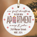 Personalized First Christmas in Our New Home Ornament, Personalized New Home Ornament, Custom House Address Christmas Ornament, Custom New House Gift Ideas, New House Ornament, Welcome Home Gifts CX01-5 - Kindlytoys