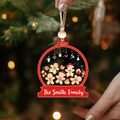 Personalized Gingerbread Family Shaker Ornament, Custom Family Christmas Ornament CF193 - Kindlytoys