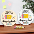 Personalized Interchangeable First/Last Day At School Wooden Sign SS21 - Kindlytoys
