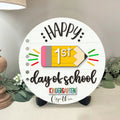 Personalized Interchangeable First/Last Day At School Wooden Sign SS21 - Kindlytoys
