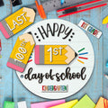 Personalized Interchangeable First/Last Day At School Wooden Sign SS21 - Kindlytoys