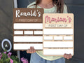 Personalized Interchangeable Names Back to school Board SS57 - Kindlytoys