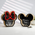 Personalized Mickey And Minnie Piggy Bank, See-Through Design, My First Piggy Bank For Boys & Girls - Kindlytoys - Kindlytoys