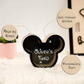 Personalized Mickey And Minnie Piggy Bank, See-Through Design, My First Piggy Bank For Boys & Girls - Kindlytoys - Kindlytoys