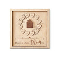 Personalized Mom Wood Sign, 