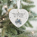 Personalized New Home Ornament - New Home Christmas Ornament - Wreath New House Ornament CY03-09 - Kindlytoys