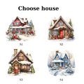 Personalized New Home Ornament - New Home Christmas Ornament - Wreath New House Ornament CY03-09 - Kindlytoys