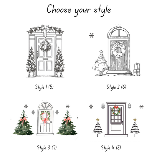 Personalized New Home Ornament - New Home Christmas Ornament - Wreath New House Ornament CY03-5-8 - Kindlytoys