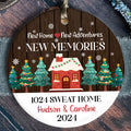 Personalized New Home Ornament, Custom House Address Christmas Ornament CX01-11 - Kindlytoys