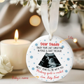 Personalized Pregnancy Announcement Ornament, Baby Ultrasound Ornament 2024, First Baby Ornament, Keepsake Christmas Gift CX03-31 - Kindlytoys