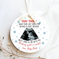 Personalized Pregnancy Announcement Ornament, Baby Ultrasound Ornament 2024, First Baby Ornament, Keepsake Christmas Gift CX03-31 - Kindlytoys