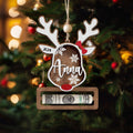 Personalized Reindeer Money Holder Christmas Ornament, Tree Christmas Gifts KT05 - Kindlytoys