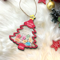 Personalized Shaker Family Christmas Ornaments for Family Members CF138 - Kindlytoys