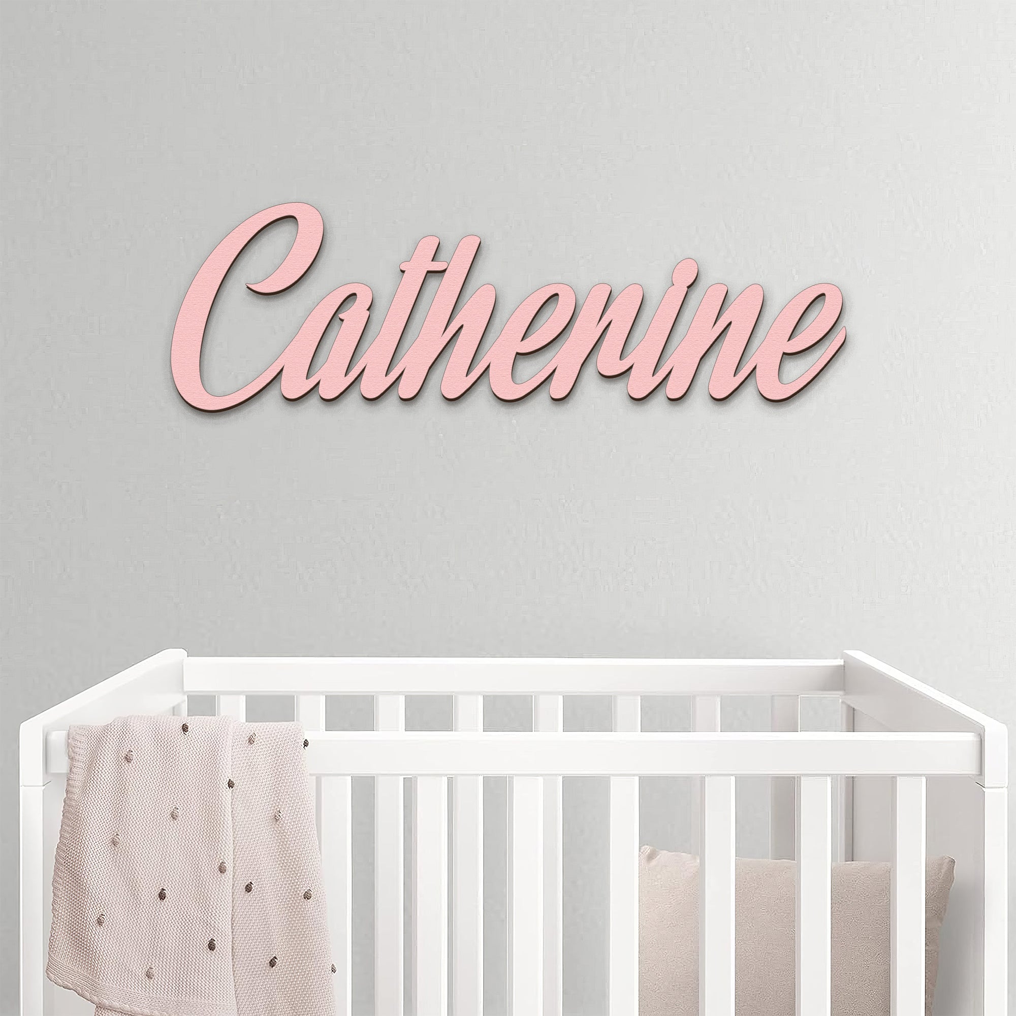 Personalized Wooden Name Sign for Nursery