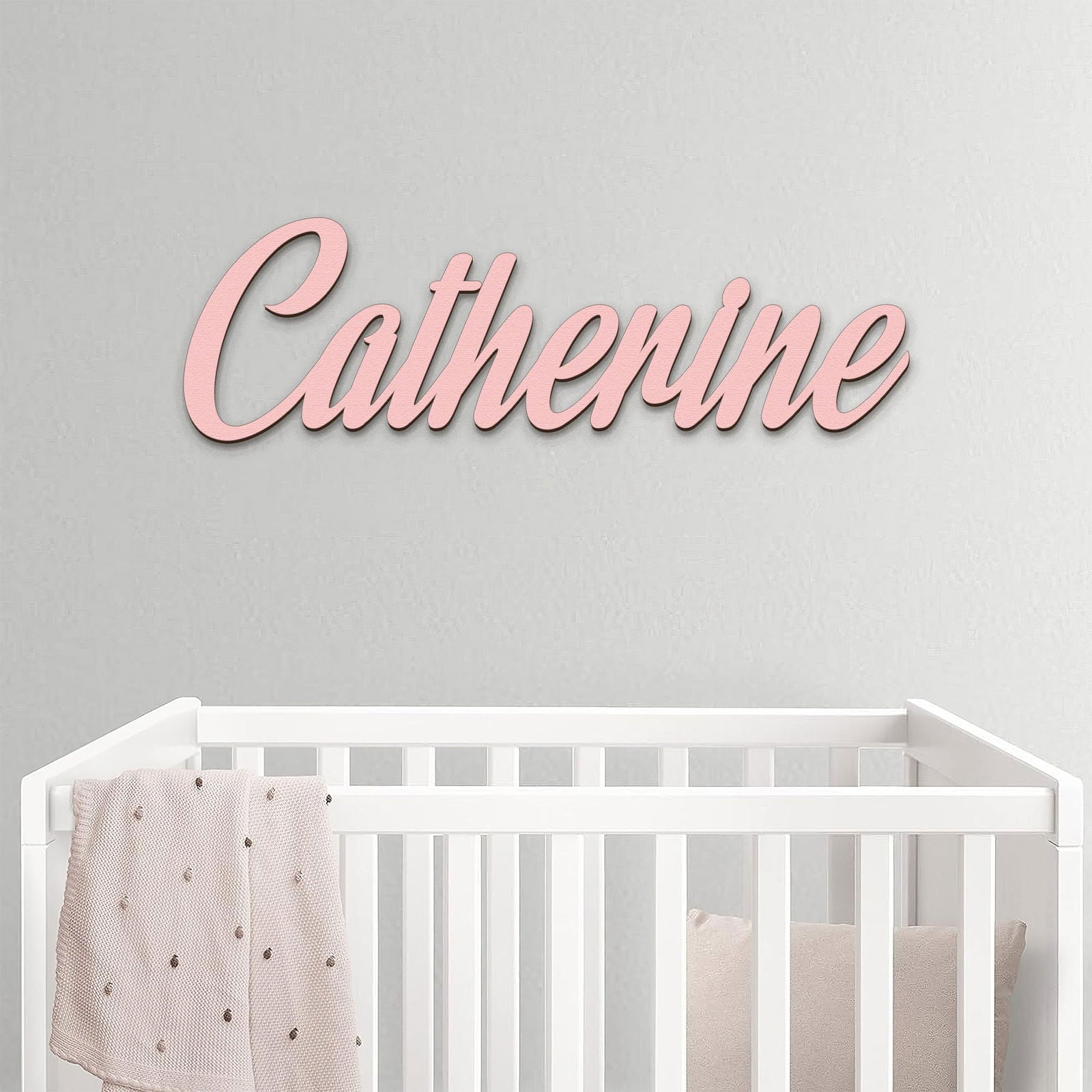 Personalized Wooden Name Sign for Nursery, Personalized Name Sign, Wall Decor, Wood Letters Baby Nursery, Name Sign Wooden, Sign Baby Name Sign NA03 - Kindlytoys