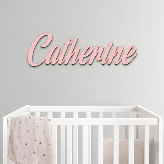 Personalized Wooden Name Sign for Nursery, Personalized Name Sign, Wall Decor, Wood Letters Baby Nursery, Name Sign Wooden, Sign Baby Name Sign NA03 - Kindlytoys