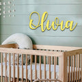 Personalized Wooden Name Sign for Nursery, Personalized Name Sign, Wall Decor, Wood Letters Baby Nursery, Name Sign Wooden, Sign Baby Name Sign NA03 - Kindlytoys