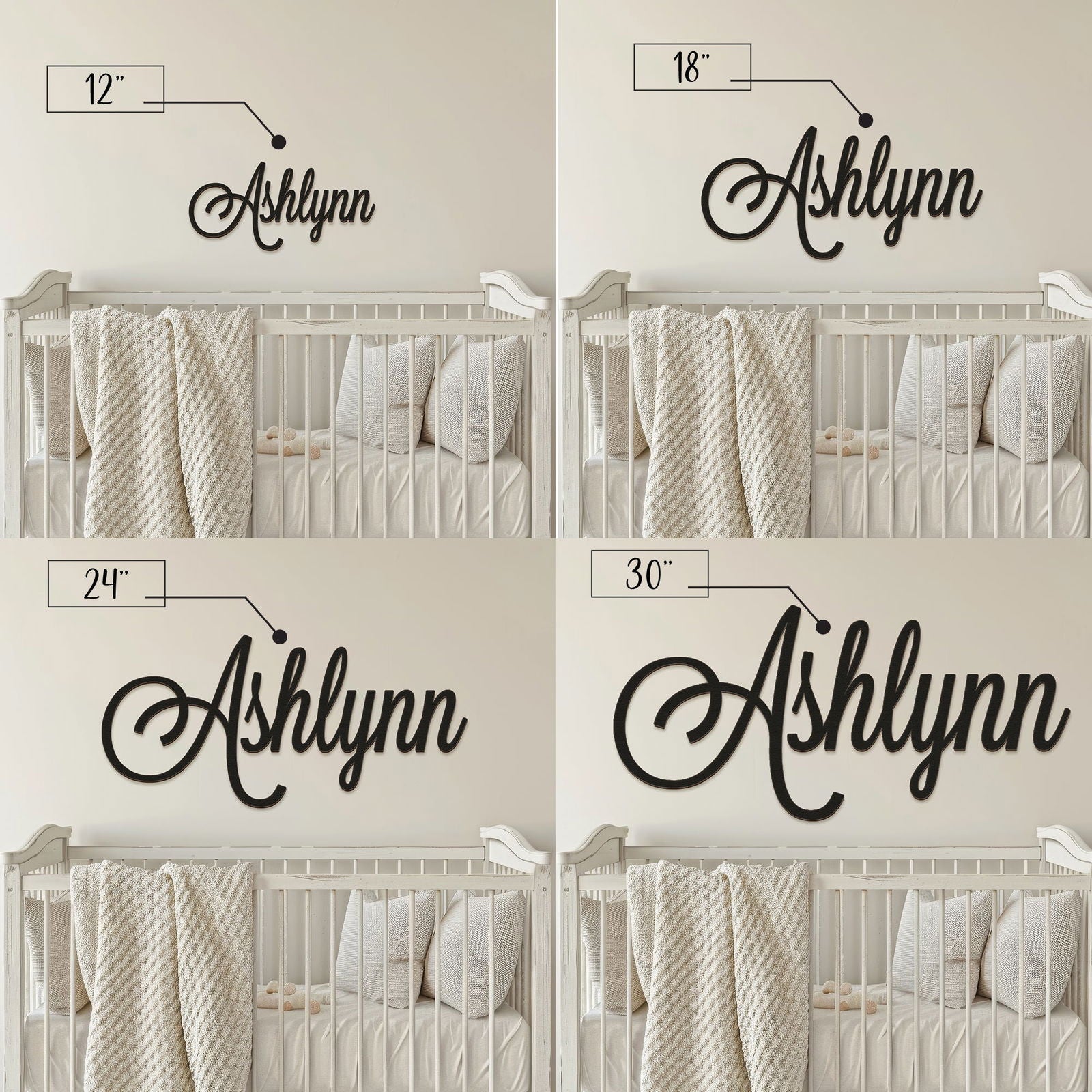 Personalized Wooden Name Sign for Nursery, Personalized Name Sign, Wall Decor, Wood Letters Baby Nursery, Name Sign Wooden, Sign Baby Name Sign NA03 - Kindlytoys