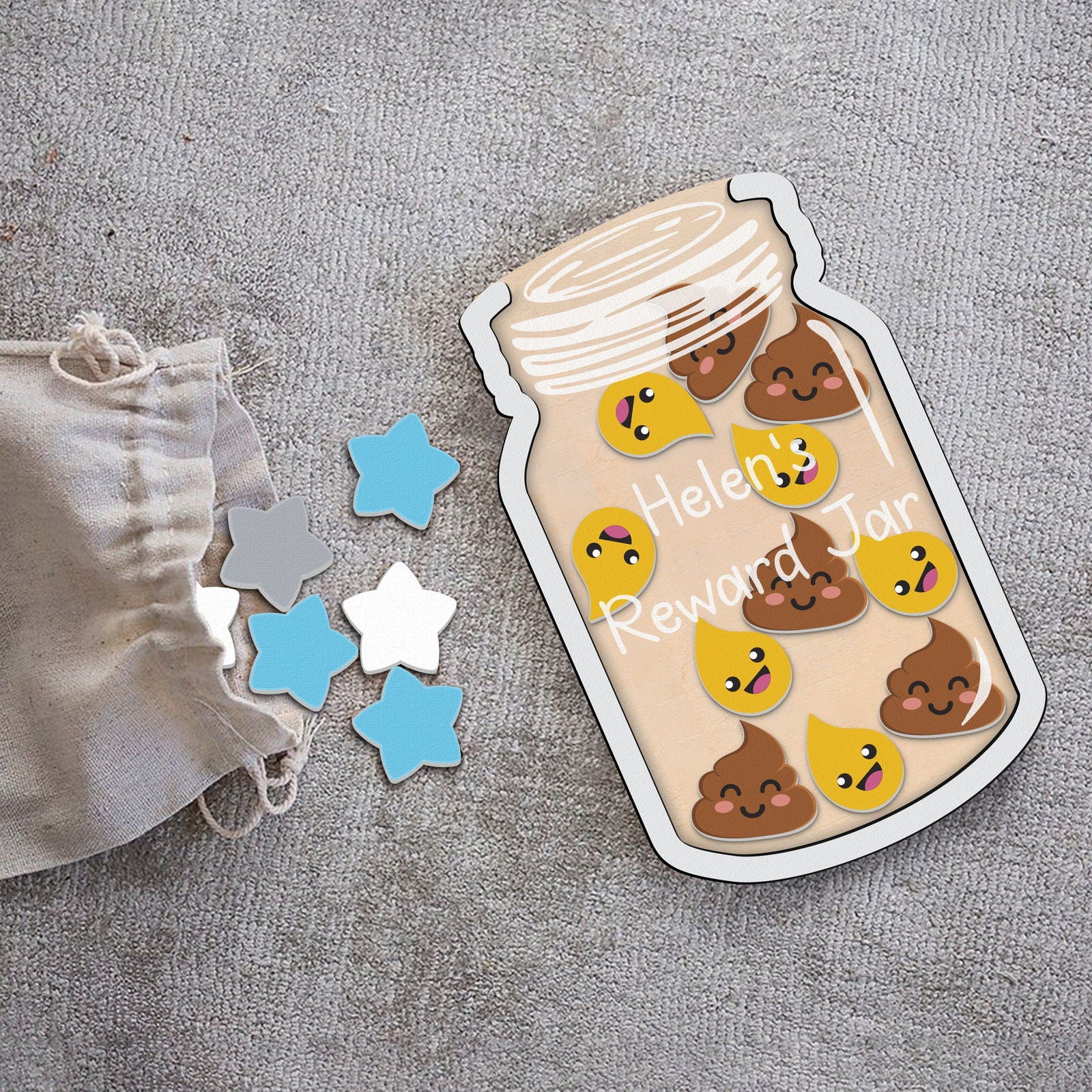 Potty Training Reward Jar for Toddlers PY06 - Kindlytoys