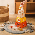Rocket Building Blocks Wooden Montessori Toys KL09 - Kindlytoys