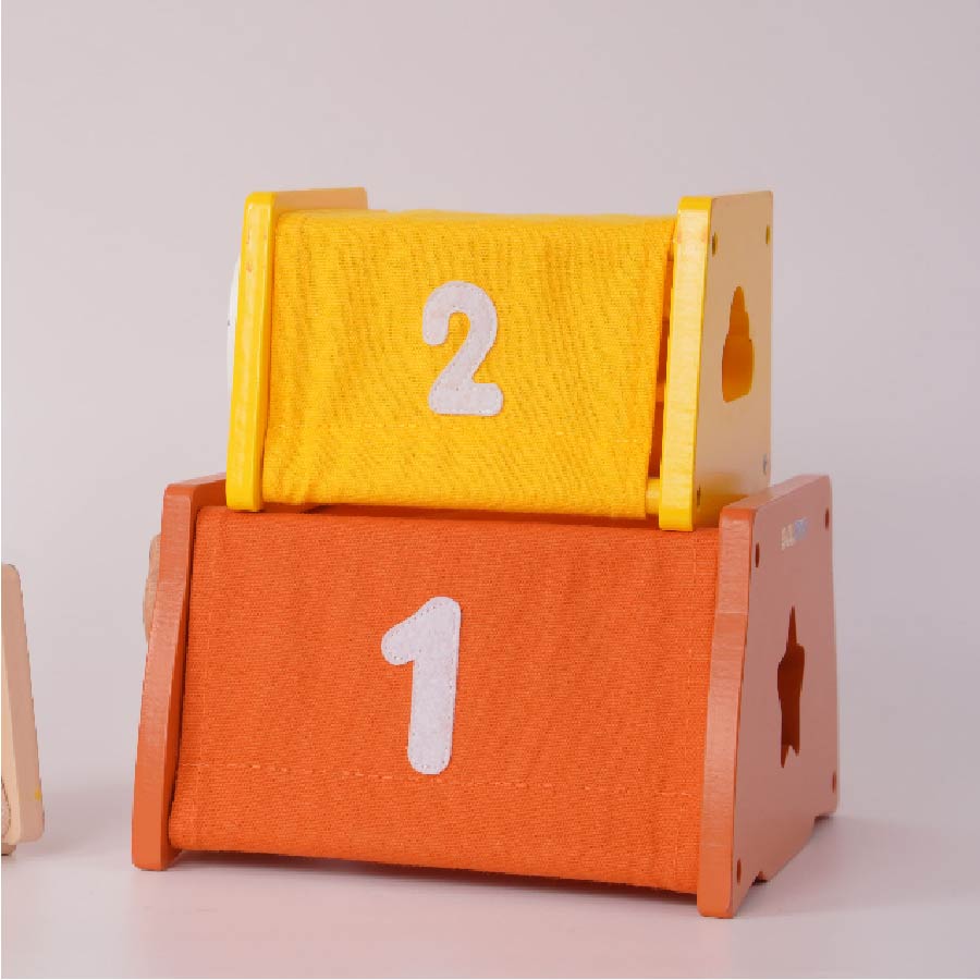 Rocket Building Blocks Wooden Montessori Toys KL09 - Kindlytoys