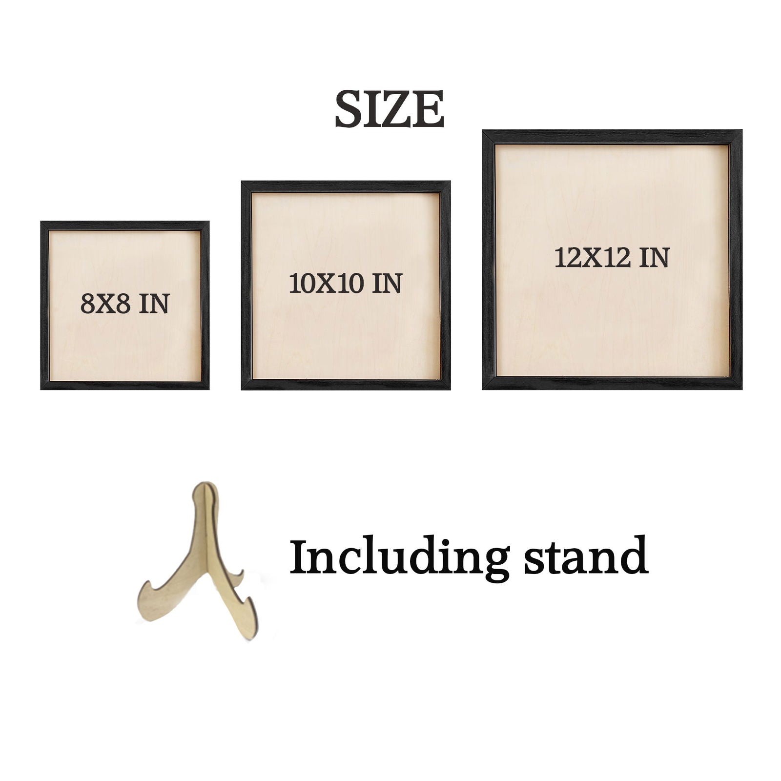 Wooden 3D Father Best Dad Ever Handprint Sign, Handprint 3D Sign, Hand Sign For Dad DD02 - Kindlytoys