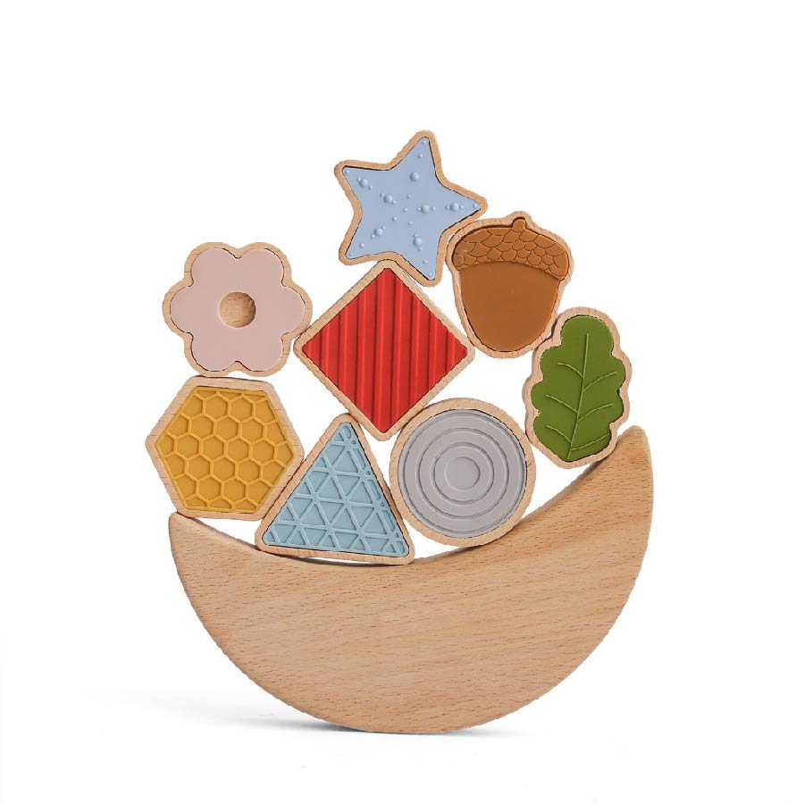 Wooden Balancing Blocks, Wooden Montessori Toys KL12 - Kindlytoys