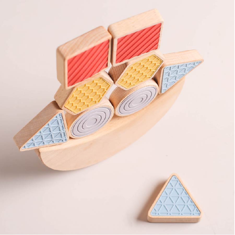 Wooden Balancing Blocks, Wooden Montessori Toys KL12 - Kindlytoys