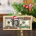 personalized christmas money holders